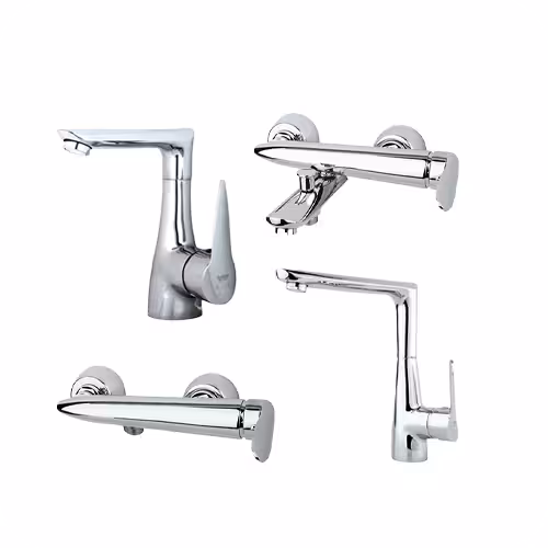 ست شیرآلات مدل رابیت راسان