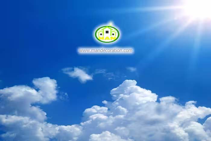 آسمان مجازی آسمان آبی کد 3015