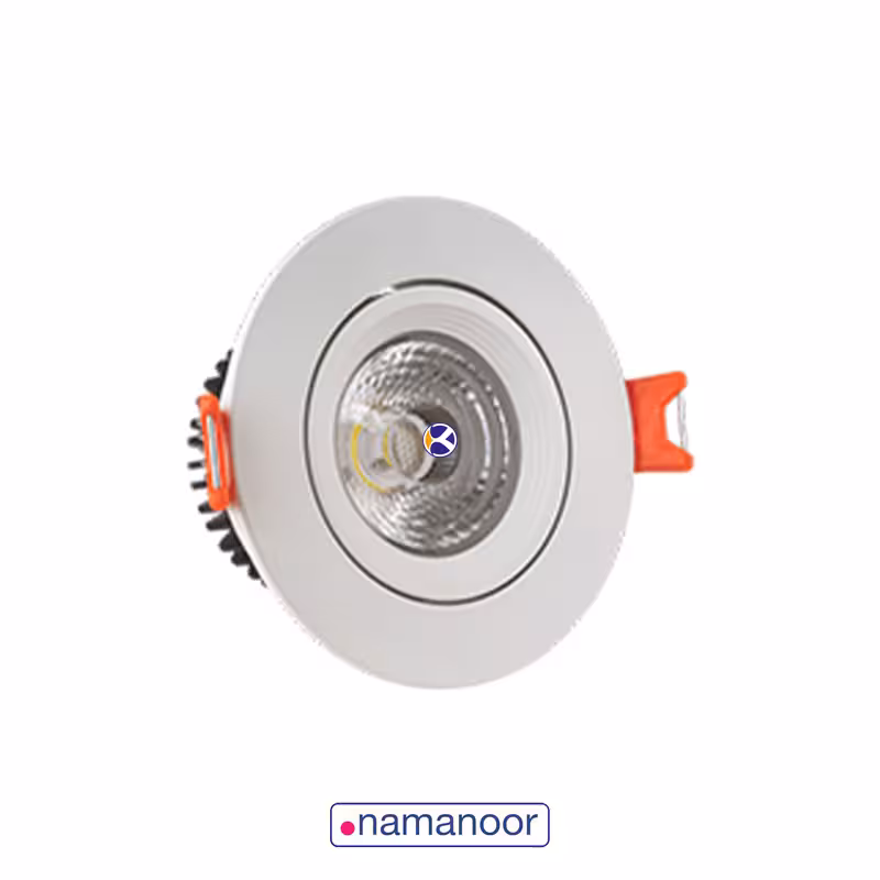 سیلندری 7 وات سری 929 با سایز برش 70mm نمانور