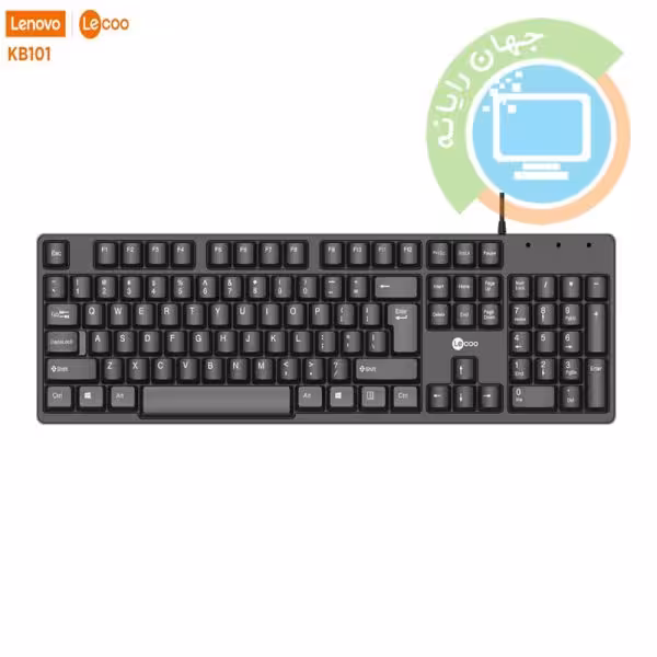 کیبورد سیم دار Lenovo Lecoo KB101