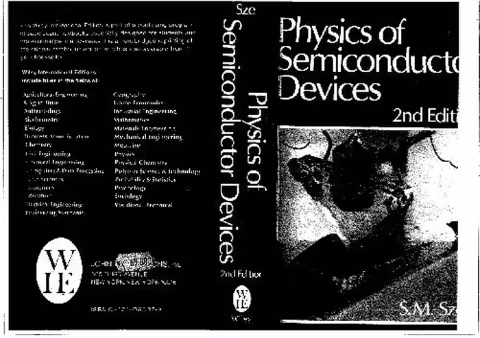 خرید و دانلود نسخه کامل کتاب Physics of Semiconductor Devices