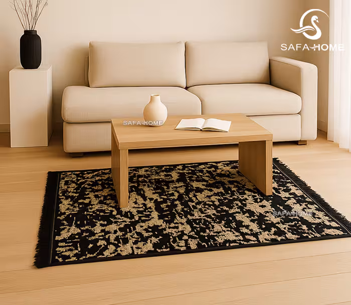 فرش یک و نیم متری طرح پتینه صفاهوم