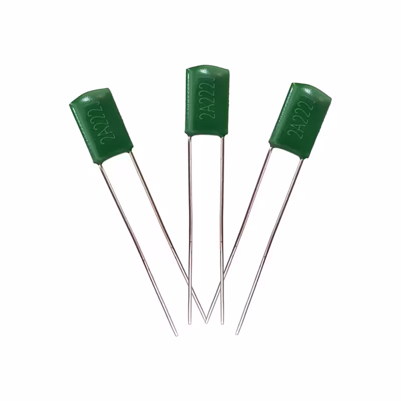 خازن پلی استر 2.2 نانوفاراد 100 ولت