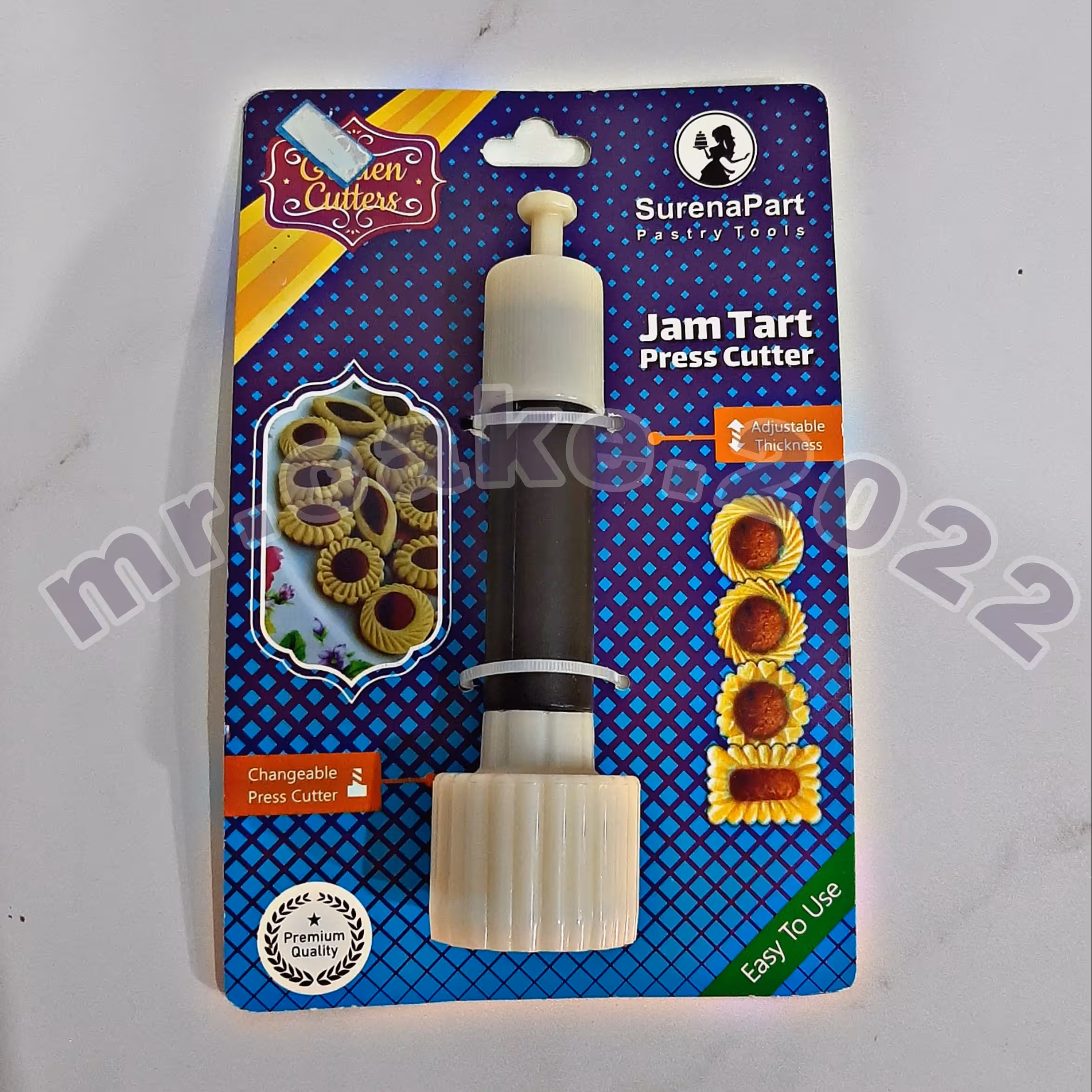 کاتر فشاری شیرینی پزی (دسته دار)