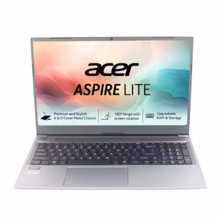 لپ تاپ ایسر مدل Aspire AL15 پردازنده Ryzen 5 7430U رم 16GB حافظه 512GB SSD گرافیک AMD Radeon