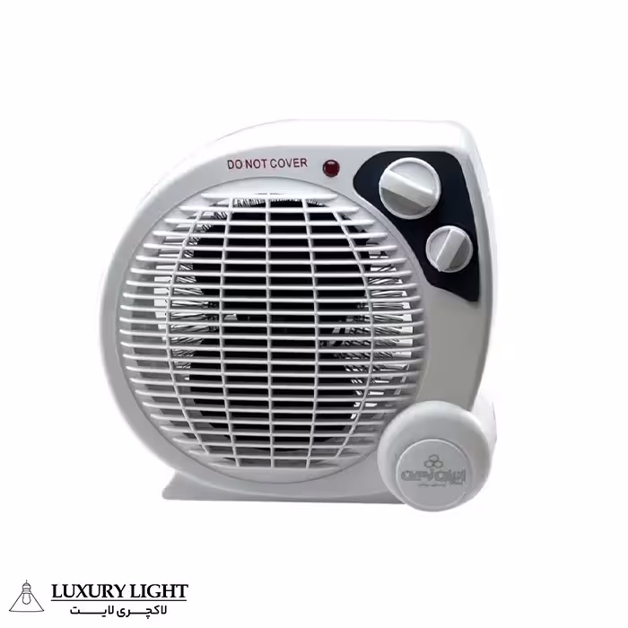 بخاری برقی فن دار رومیزی ایران زمین مدل 12