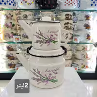 کتری و قوری لعابی روسیه