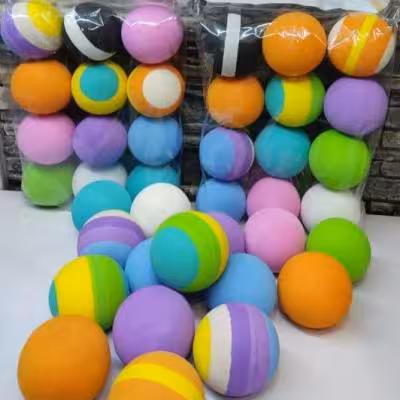 توپ فوم رنگی تو پر اعلا قابل شستشو بدون خطر