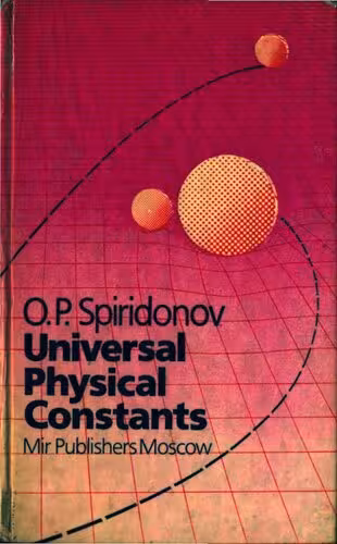 خرید و دانلود نسخه کامل کتاب Universal Physical Constants