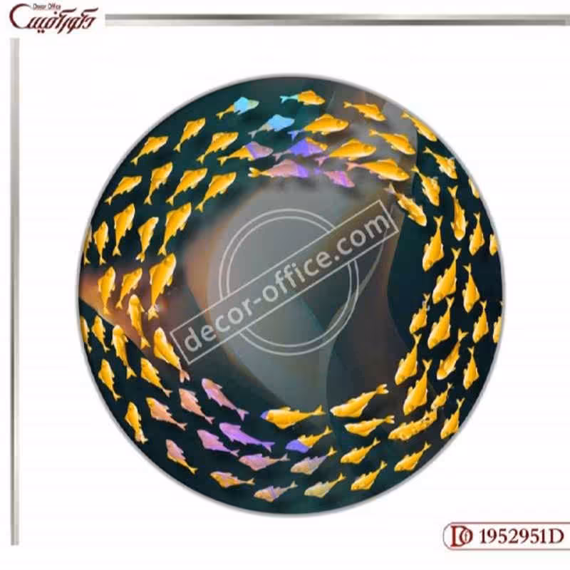 تابلو ماهی فنگ شویی C2951D