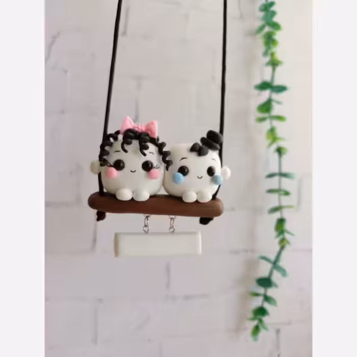 آویزماشین مدل قند بامتن دلخواه | amazonchi