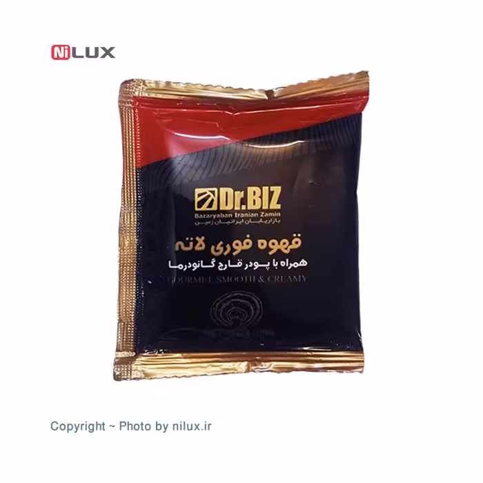 ساشه قهوه فوری دکتر بیز مدل لاته 20 گرمی