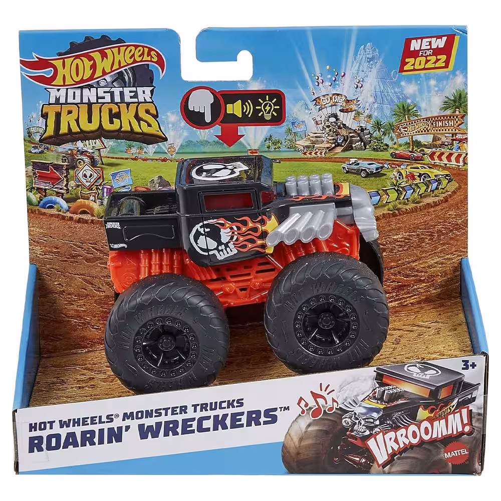 مانستر تراک هات ویلز با افکت صوتی مدل BONE SHAKER