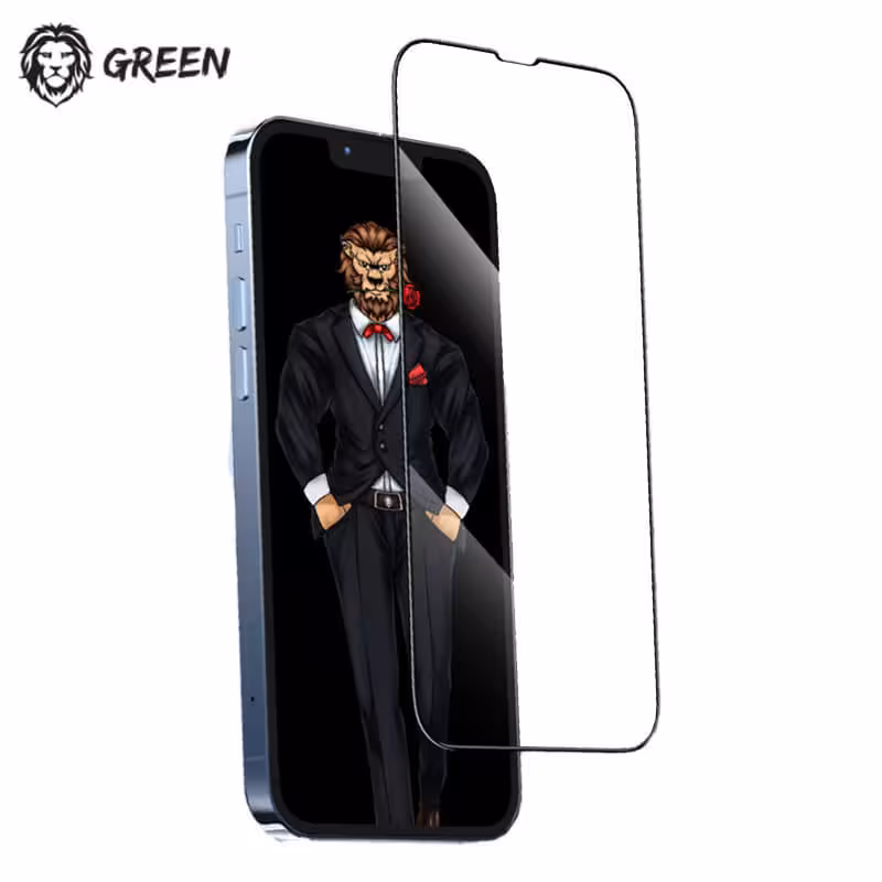 گلس آینه ای iPhone 13 Pro Max گرین لاین Green Mirror Reflection Glass