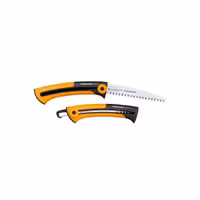 اره هرس فیسکارس مدل SW73 | اره باغبانی تاشو با تیغه فولادی | طول تیغه 23 سانتی‌متر | مناسب شاخه‌های تا قطر 12 سانتی‌متر | دسته ارگونومیک | وزن سبک 300 گرم