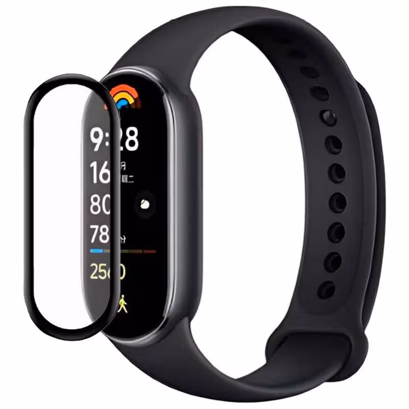 محافظ صفحه نمایش مدل شیشه ای مناسب برای ساعت هوشمند شیائومی Mi Band 9