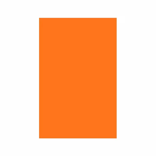 مقوا نارنجی مدل دورو رنگی سایز 70×50 سانتی متری