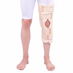 ارتز بی حرکت کننده زانو – ایموبلیزر طبی تن یار | Immovable knee orthosis - immobilizer