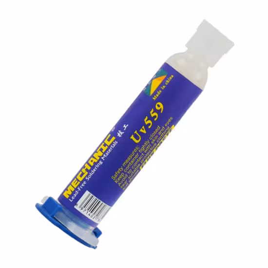 خمیر فلکس مکانیک مدل MECHANIC UV-559 10CC (اهرم فلزی)