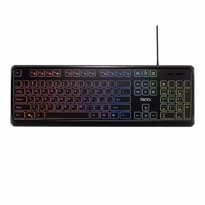 کیبورد تسکو مدل TK 8046 با سوییچ ممبران