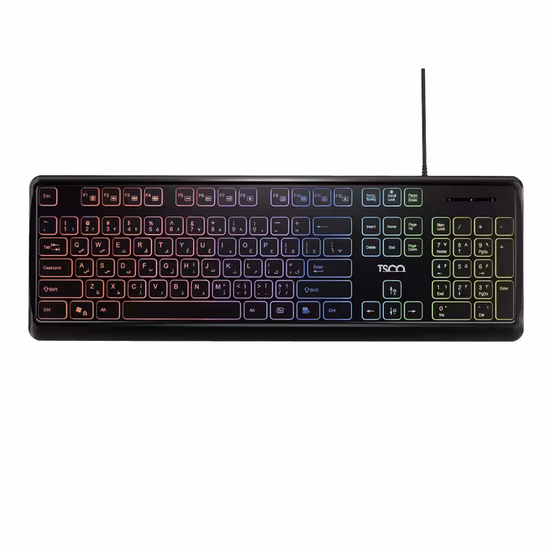 کیبورد تسکو مدل TK 8046 با سوییچ ممبران