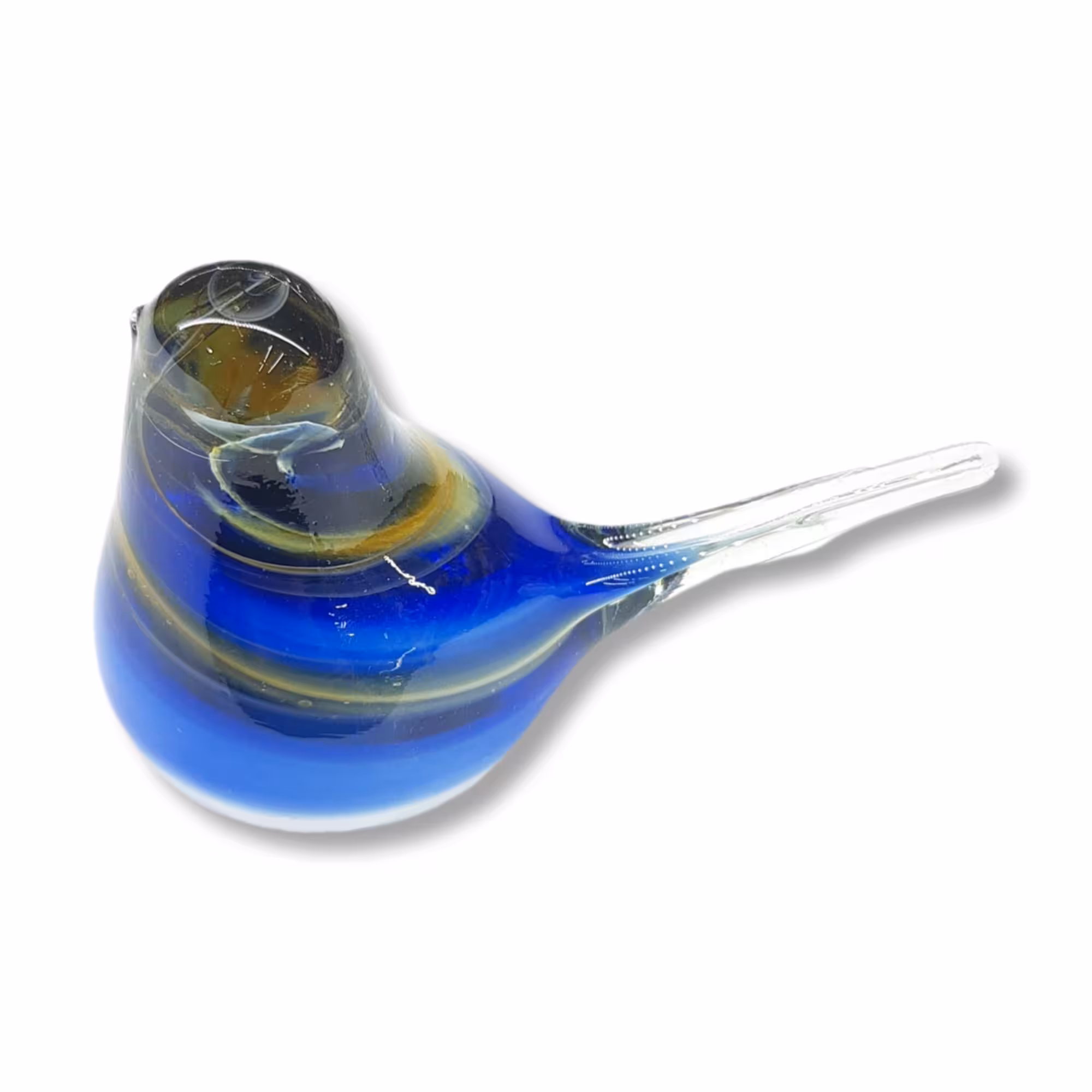 پرنده شیشه ای دست ساز کد08