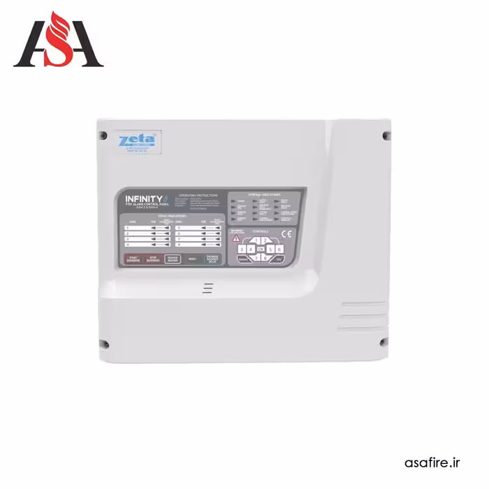 کنترل پنل اعلام حریق متعارف 6 زون ZETA مدل Infinity 8