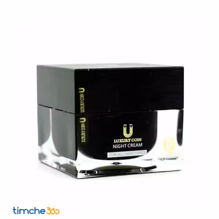 کرم ضد چروک شب لاکچری کوین مدل گلیسرین حجم 30 میلی لیتر