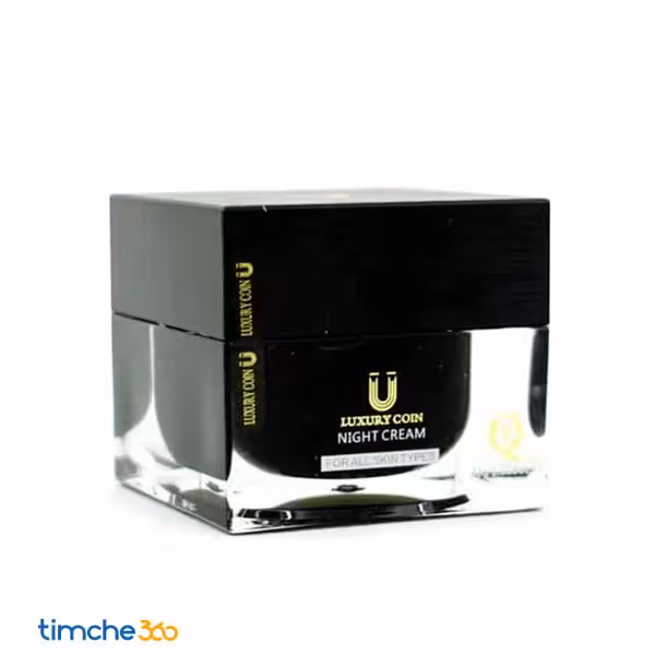 کرم ضد چروک شب لاکچری کوین مدل گلیسرین حجم 30 میلی لیتر