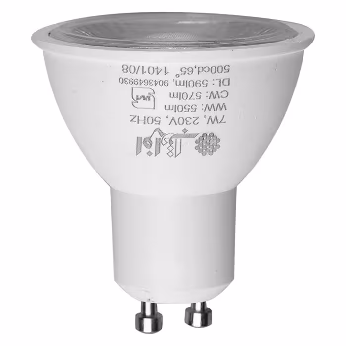 لامپ LED هالوژن 7 وات پایه Gu10 افراتاب