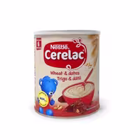 سرلاک گندم و خرما نستله (Nestlé Cerelac) وزن 400 گرم