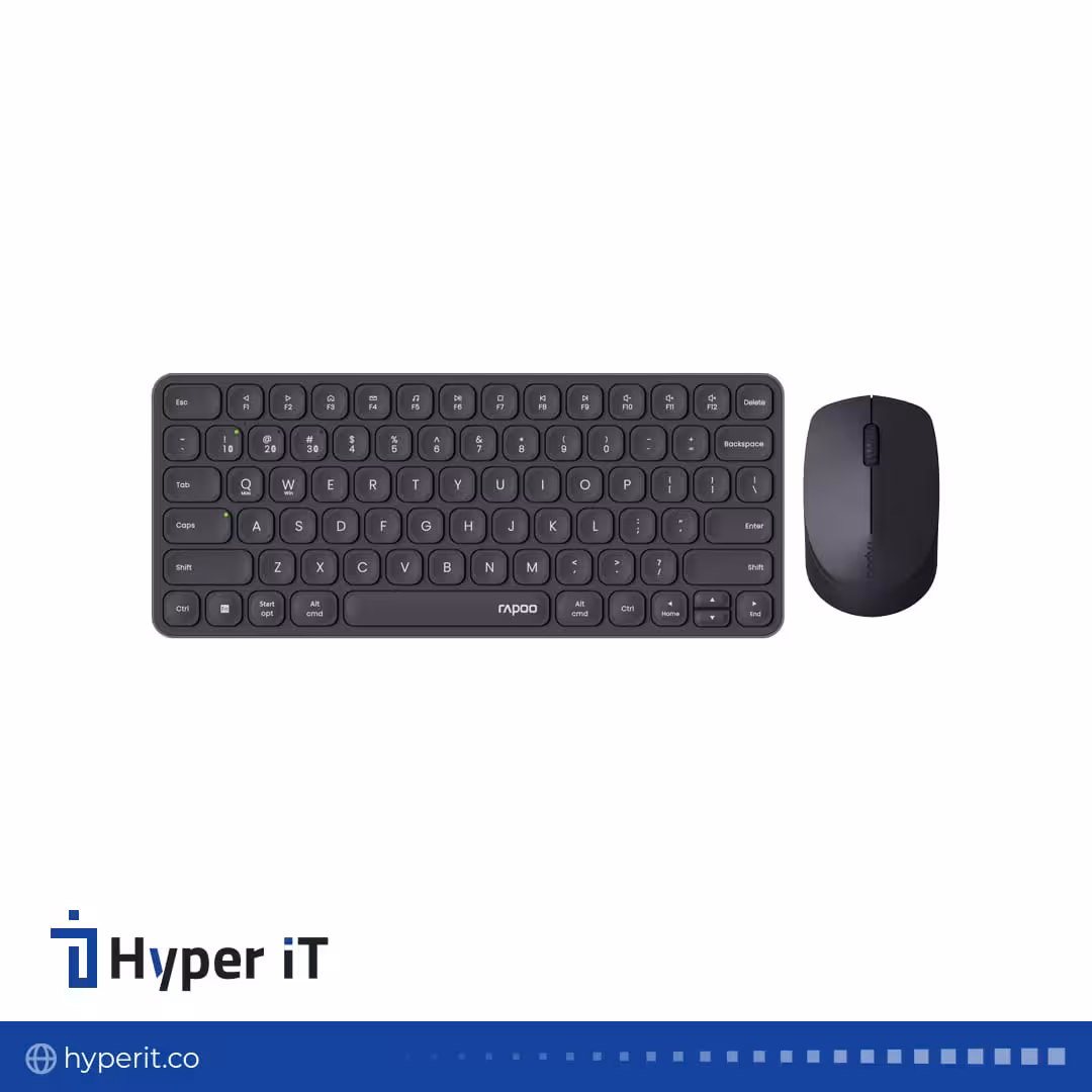 کیبورد و ماوس بی سیم رپو مدل 9010M