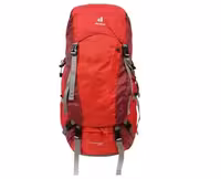کوله پشتی کوهنوردی 65 لیتری دیوتر قرمز