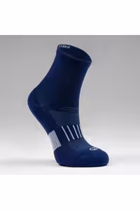 جوراب های دو و میدانی کودکان KIPRUN 2 جفت آبی دریایی در 500 Decathlon