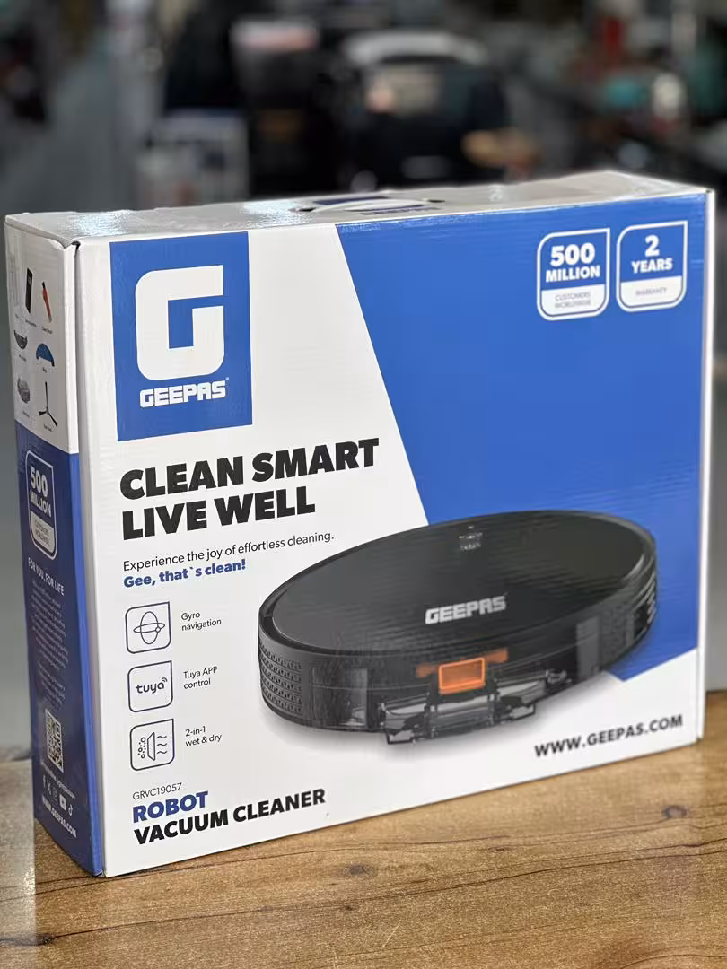 جارو رباتیک GEEPAS مدل GRVC 19057