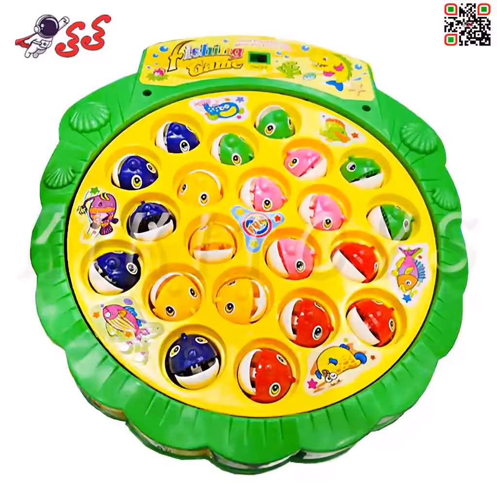 اسباب بازی ماهیگیری موزیکال با قلاب GAME FISHING 2516