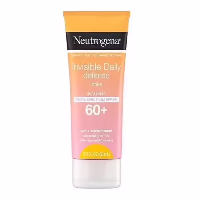 کرم ضد آفتاب  SPF60 نوتروژینا مدل nvisible Daily Defense Non حجم 88 میلی لیتر