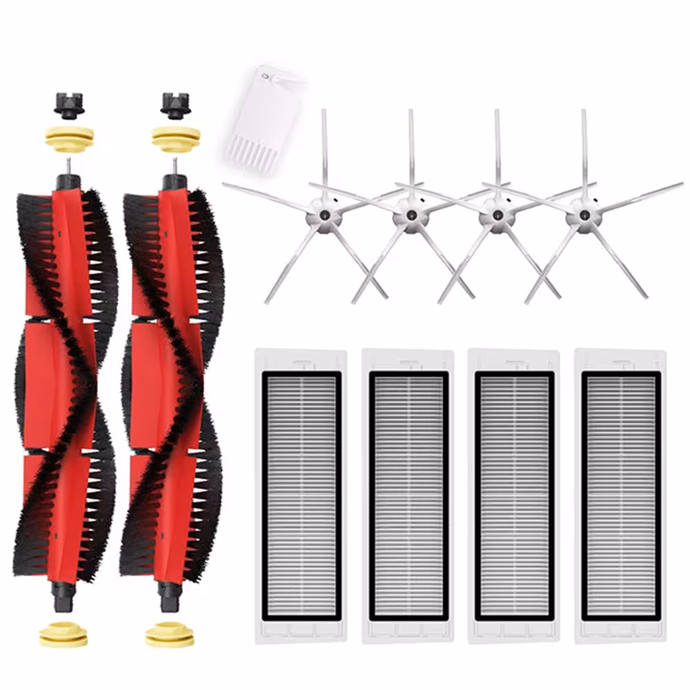 پک اکسسوری جارو رباتیک مناسب روبوراک مدل Xiaomi Roborock S5 MAX S6 Pure S6 MaxV S6 Max S6 S60 S65 S4 S4 Max S50 S51 S55 S5 (ارسال 10 الی 15 روز کاری)