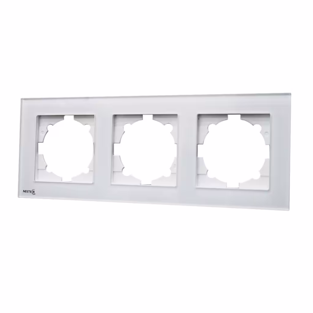 کادر شیشه سه خانه نستک سری Crystal مدل FR2CL00X03