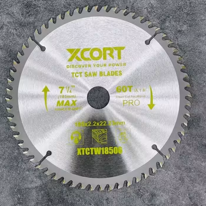 صفحه MDF سایز 185 میل ضخامت 2.2 میل 60 دندانه نظام 22/23 ایکسکورت