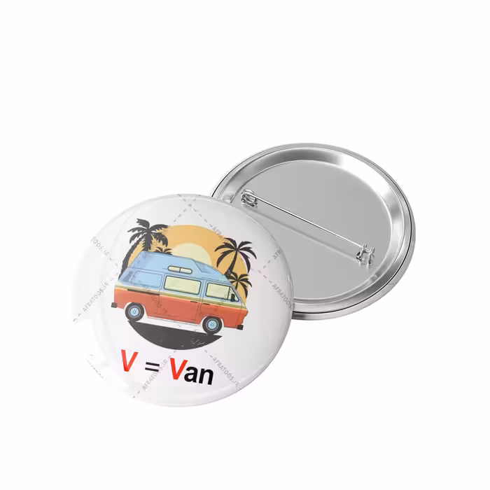 پیکسل حرف V مثل Van کد 732