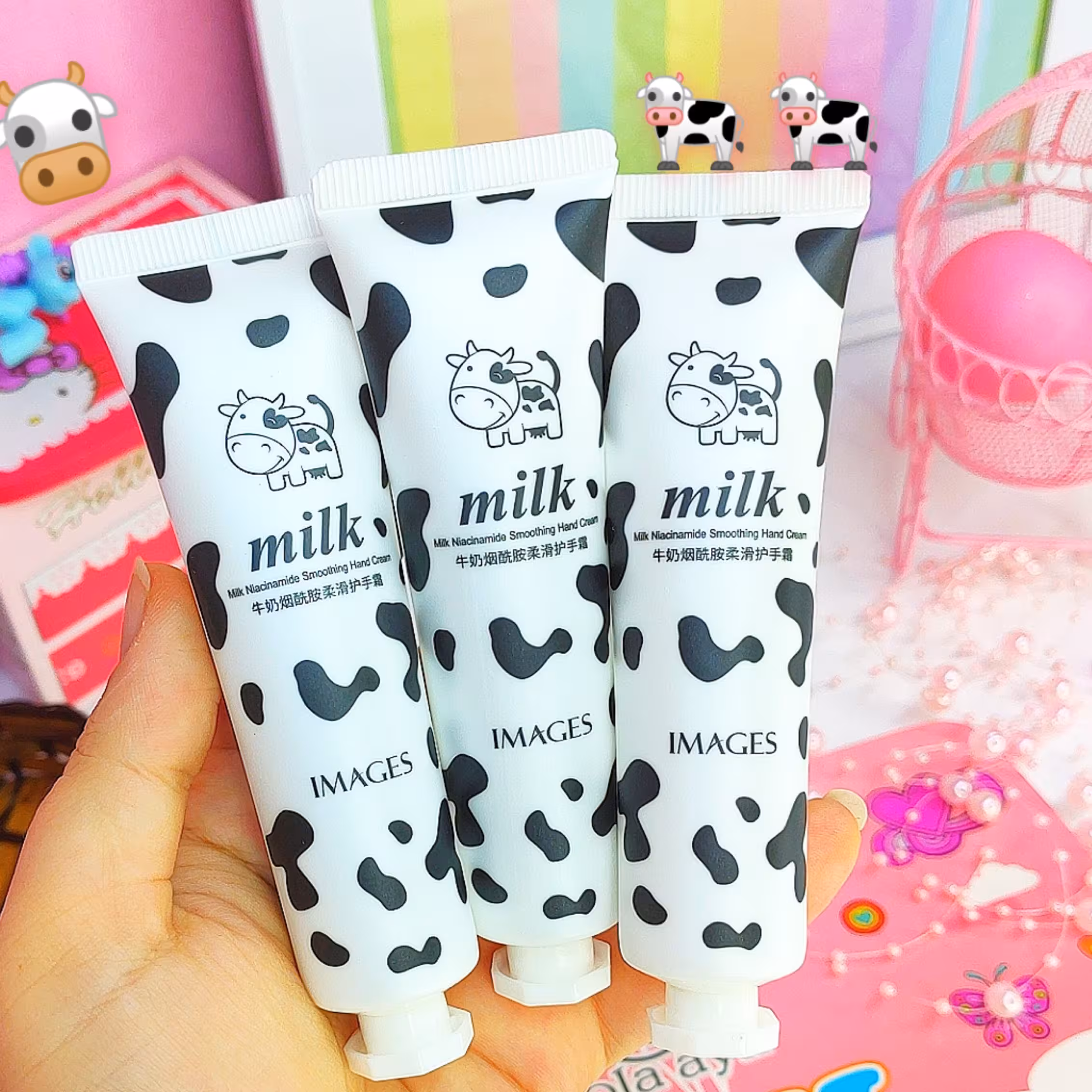 کرم شیرگاو ایمیجز 30گرمی کرم تیوپی شیر گاوآبرسان روشن کننده