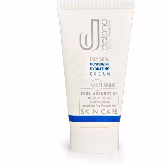 کرم مرطوب کننده مناسب پوست چرب دلانو 50میلی لیتر | Delano Miosturizing Hydrating Cream