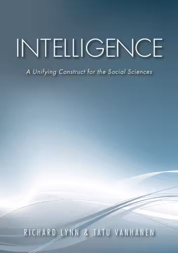 خرید و دانلود نسخه کامل کتاب Intelligence: A Unifying Construct for the Social Sciences