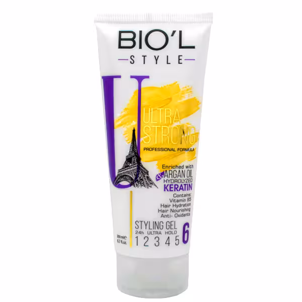 ژل حالت دهنده بیول با عصاره آرگان و کراتین حجم 200ml