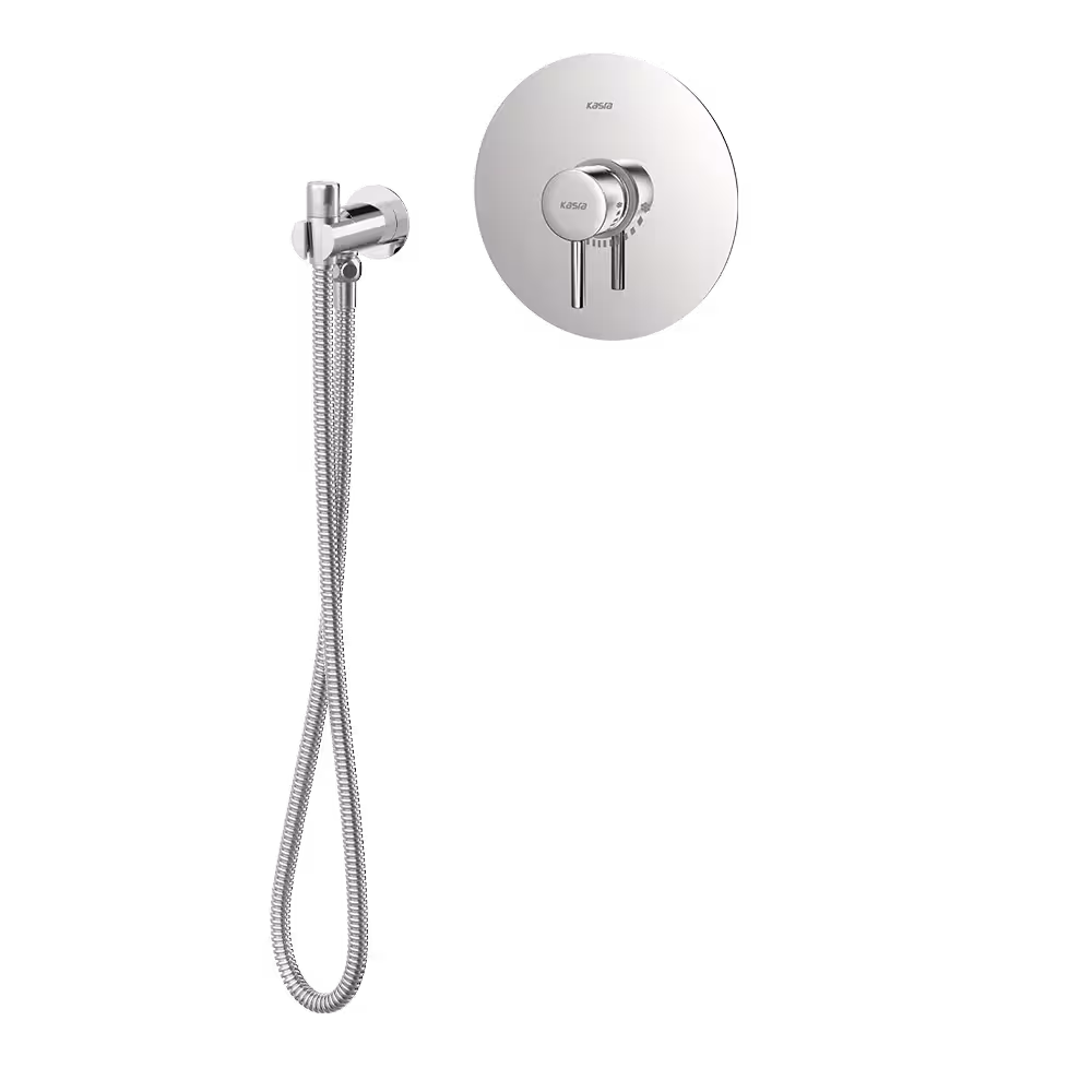 شیر توالت توکار کسری مدل کویین (گرد)