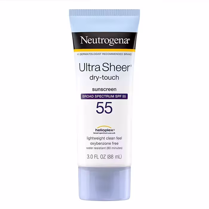 ضد آفتاب الترا شیر نوتروژیناNeutrogena Ultra Sheer Dry-Touch Spf 55