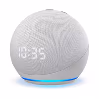 اسپیکر هوشمند با الکسا و ساعت Smart speaker with clock and Alexa echo dot