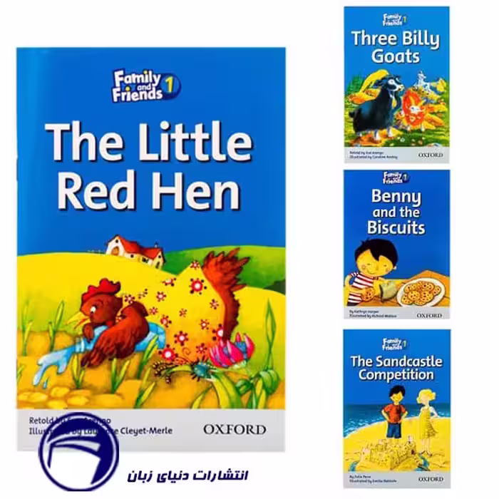 مجموعه 4 جلدی Readers Family And friends 1