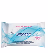 دستمال مرطوب دست و صورت نیوساد